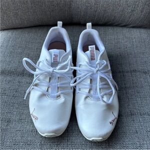 Puma Riaze Prowl Palm Running Women's 8.5White Sneakers Athletic Shoes 377335-01